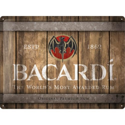 Bacardi Bar Szyld Tablica 30x40cm Pub